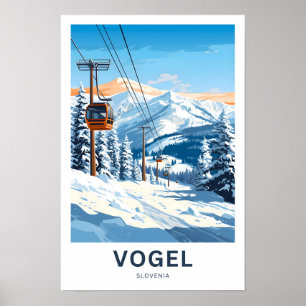 Vogel Sloveny Travel Print Poster