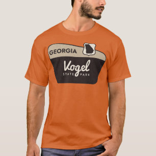 Vogel Staat Park Georgia Begrüßungszeichen T-Shirt