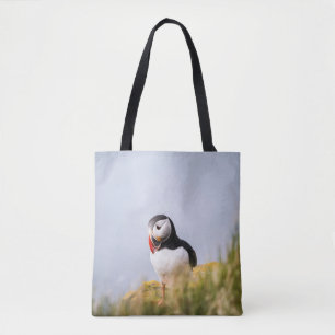 VOGEL STEHT AUF GRAS TASCHE