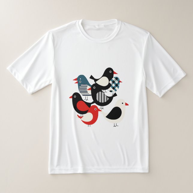 Vögel T-Shirt (Ablage )