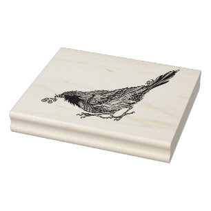 Vogel-Tätowierung Gummistempel