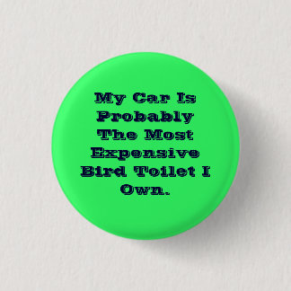 Vogel-Toiletten-Knopf Button