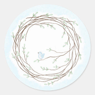 Vogel-Umschlag Aufkleber