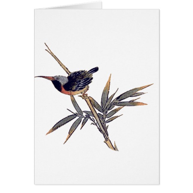 Vogel und Bambus 2 (Vorne)