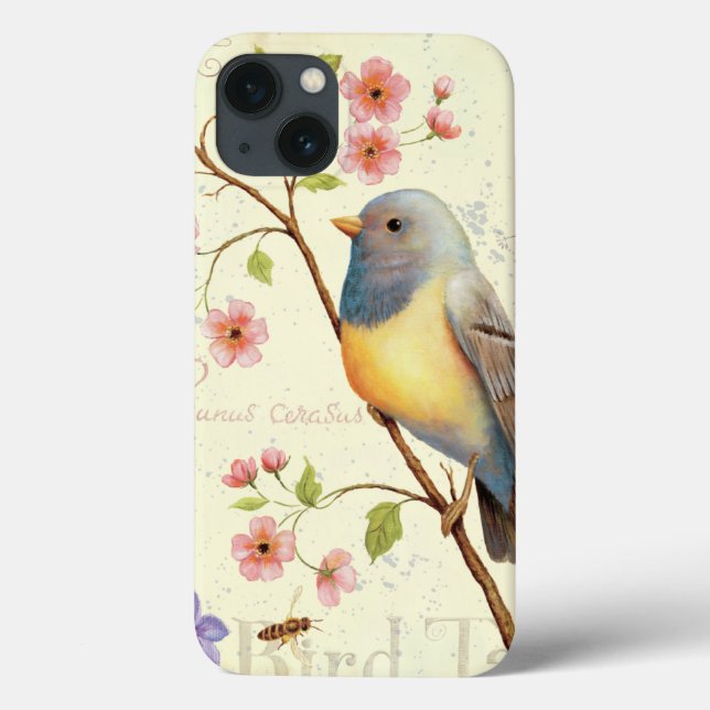 Vögel und Bienen Case-Mate iPhone Hülle (Rückseite)