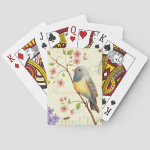 Vögel und Bienen Spielkarten