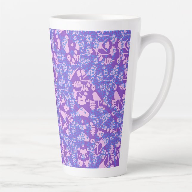 Vögel und Blume Milchtasse (Rechts)