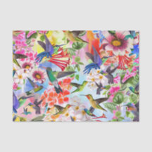 Vögel und Blume