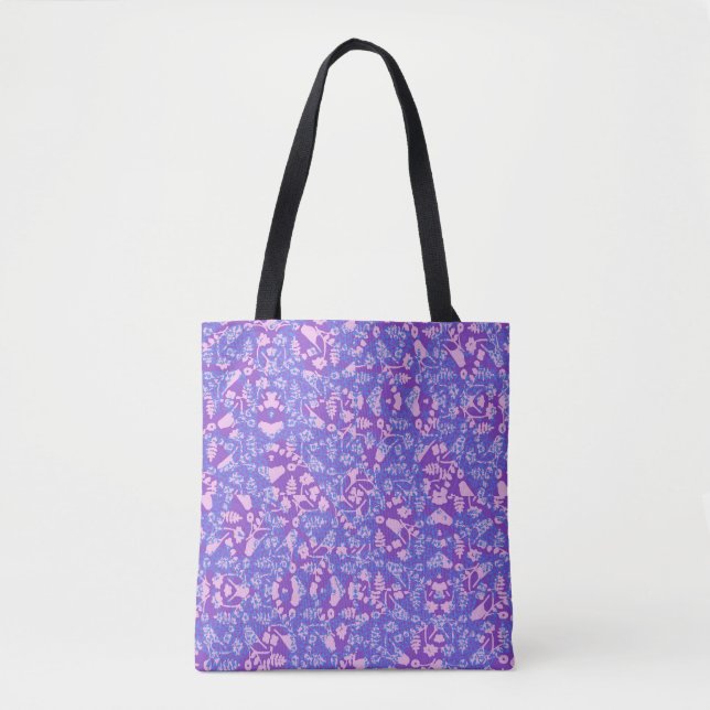 Vögel und Blume Tasche (Vorderseite)
