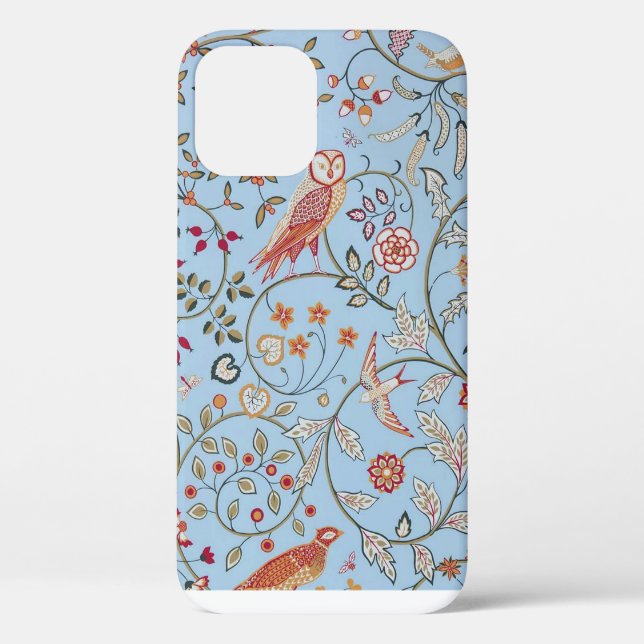 Vögel und Blume, William Morris Case-Mate iPhone Hülle (Rückseite)