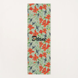 Vögel und Blume Yogamatte