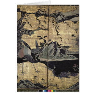 Vögel und Blumen der vier Jahreszeiten