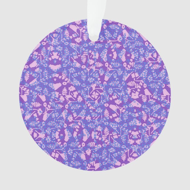 Vögel und Blumen Ornament (Vorderseite)