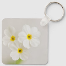 Vogel- und Blumennatur-Schlüsselanhänger
