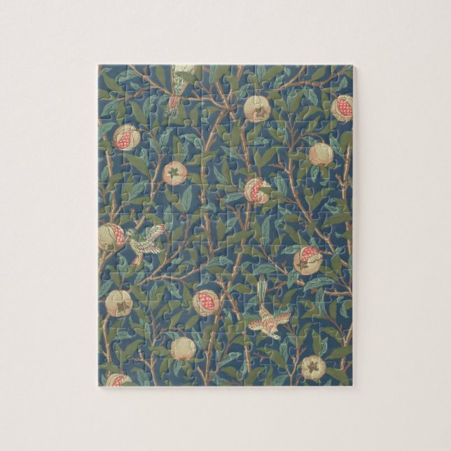 "Vogel-und Granatapfel-" Tapeten-Entwurf, Druckb (Vertikal)