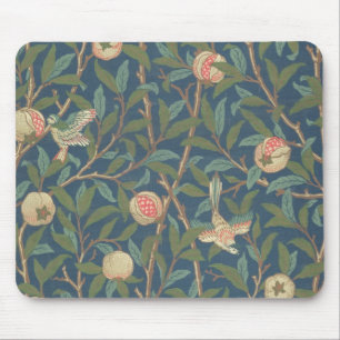 "Vogel-und Granatapfel-" Tapeten-Entwurf, Druckb Mousepad