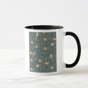 "Vogel-und Granatapfel-" Tapeten-Entwurf, Druckb Tasse