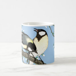 Vögel und Kirschblüten Ohara Koson Kaffeetasse