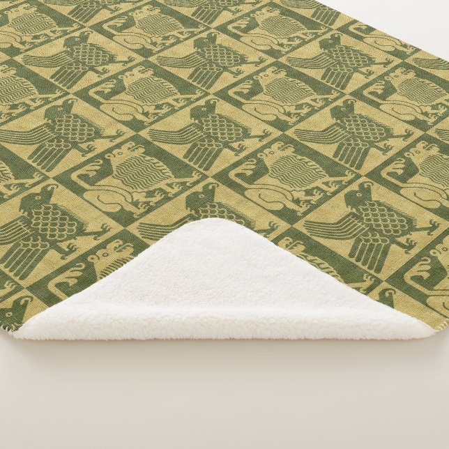 Vögel und Löwen im Mittelalter Sherpadecke (3/4)