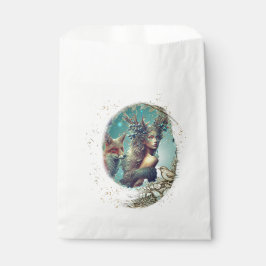 Vögel und Natur Fantasy Swirl Bilderrahmen Geschenktütchen