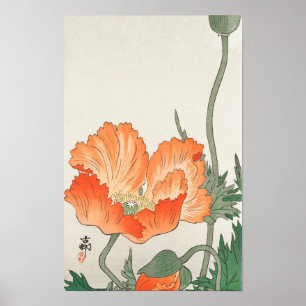 Vögel und Pflanze von Ohara Koson (1900-1936) Poster