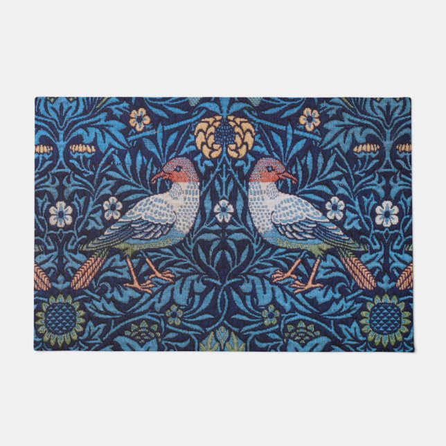 Vögel, William Morris Fußmatte (Vorderseite)