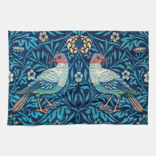 Vögel, William Morris Geschirrtuch