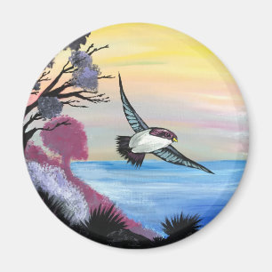Vogelansicht Magnet