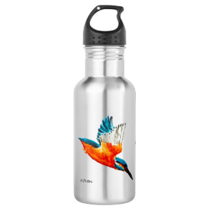 Vogelart Kingfisher Trinkflasche