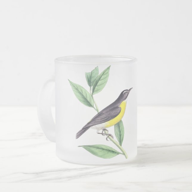 Vogelarten-Tasse Mattglastasse (Vorderseite Links)