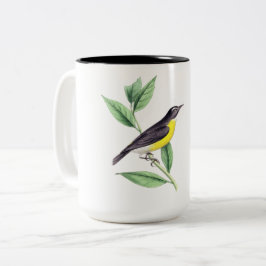 Vogelarten-Tasse Zweifarbige Tasse