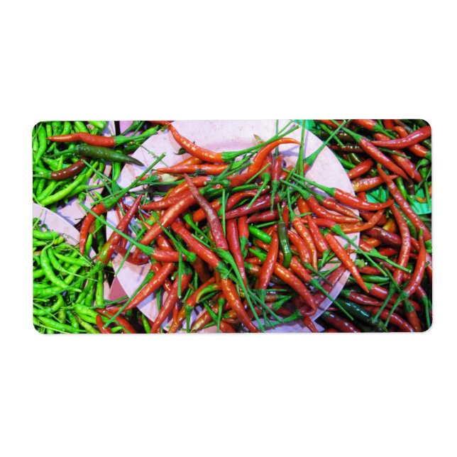Vogelaugen-Chili-Paprikaschoten (Vorne)