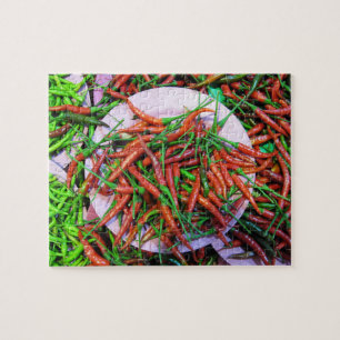 Vogelaugen-Chili-Paprikaschoten