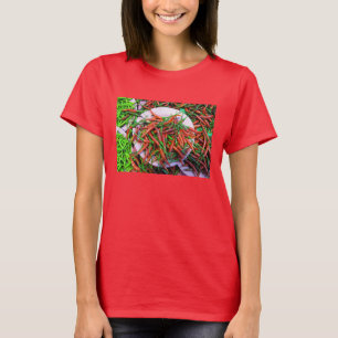 Vogelaugen-Chili-Paprikaschoten T-Shirt