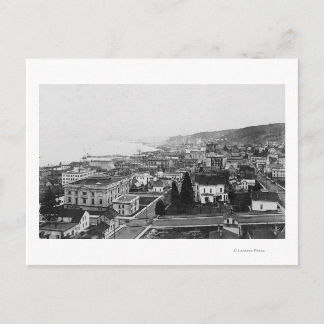 Vogelaugensicht von Astoria, ODER Fotografie Postkarte (Vorderseite)