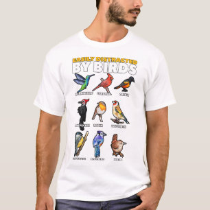 Vogelbeobachter Bird Watcher Bird Sports Wildlife  T-Shirt
