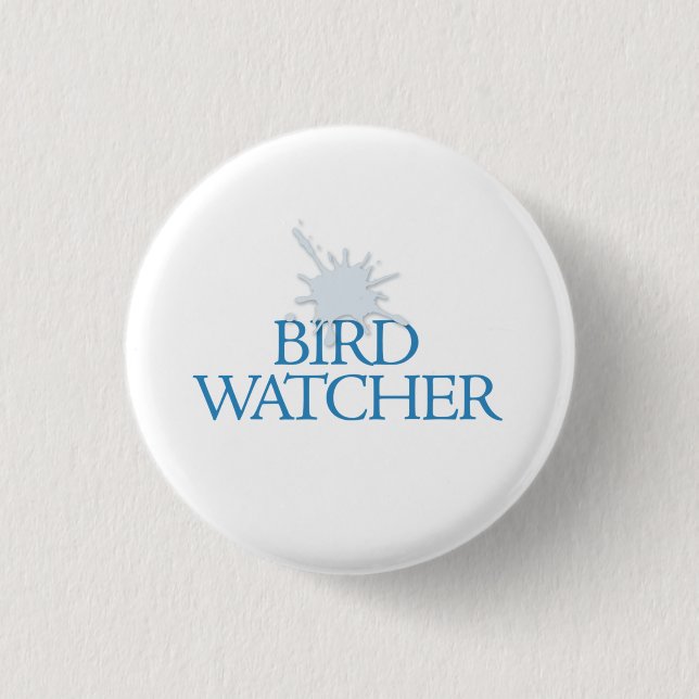 Vogelbeobachter Button (Vorderseite)