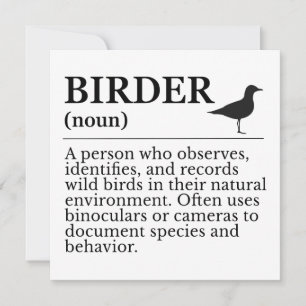 Vogelbeobachter-Definition - Beobachter von Wildvö