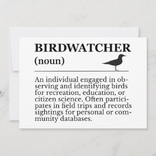 Vogelbeobachter Definition Beobachtung Identifizie Einladung