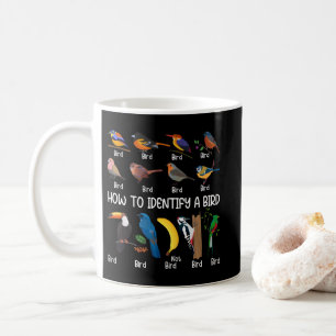 Vogelbeobachter: Identifizieren eines einzigartige Kaffeetasse
