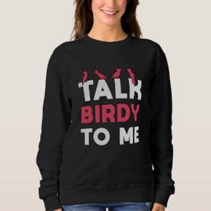 Vogelbeobachter im Retro-Gespräch über Birdy zu mi Sweatshirt