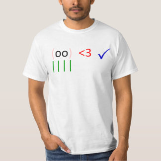 Vogelbeobachter-Liebe-Ticken T-Shirt
