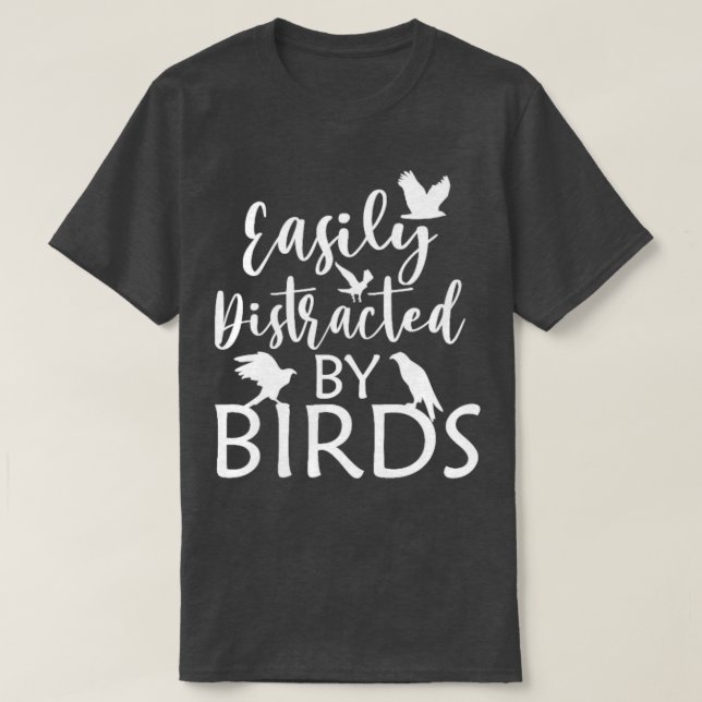 Vogelbeobachter T-Shirt (Design vorne)