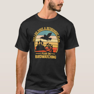 Vogelbeobachtung Binoculars Vogelbeobachtung Book T-Shirt