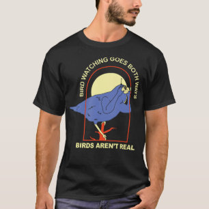 Vogelbeobachtung geht in beide Richtungen - Vögel T-Shirt