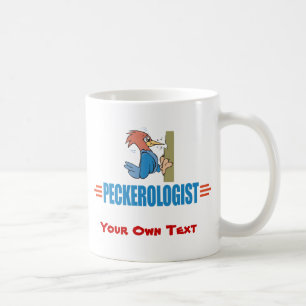 Vogelbeobachtung, Holzspecht Kaffeetasse