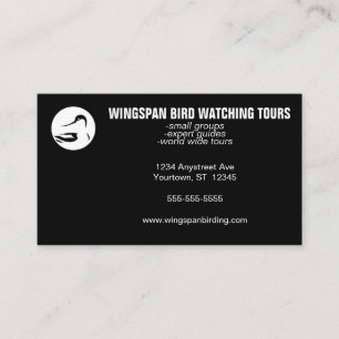 Vogelbeobachtung im Bereich Wildlife Eco-Tourismus Visitenkarte