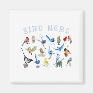 Vogelbeobachtung Nerd Vogelbeobachtung Birds Lover Magnet