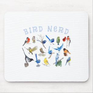 Vogelbeobachtung Nerd Vogelbeobachtung Birds Lover Mousepad