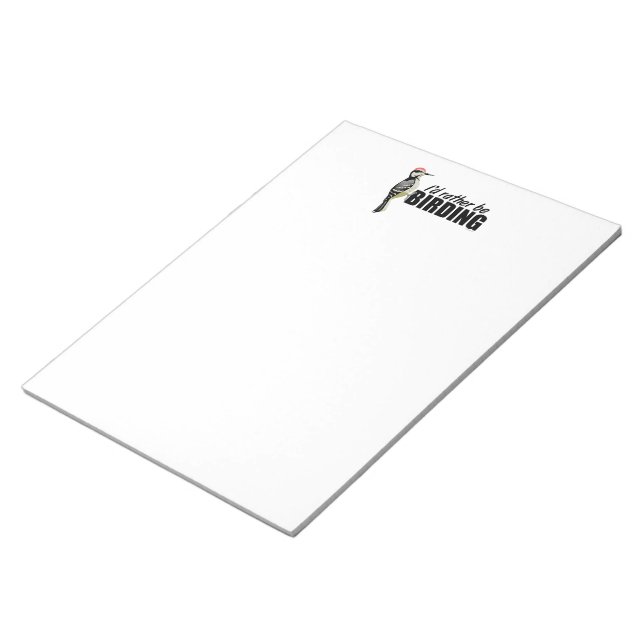 Vogelbeobachtung Notizblock (angewinkelt)